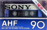 Compact Cassette Sony AHF 90 Type I Normal 1982 USA