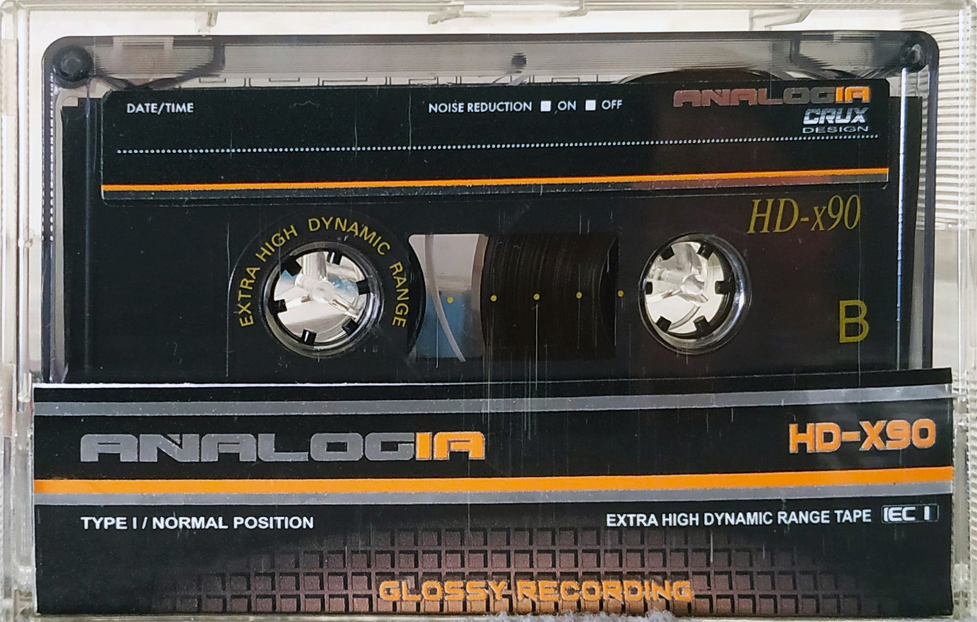 Compact Cassette Analogia HD-X 90 Type I Normal Russia