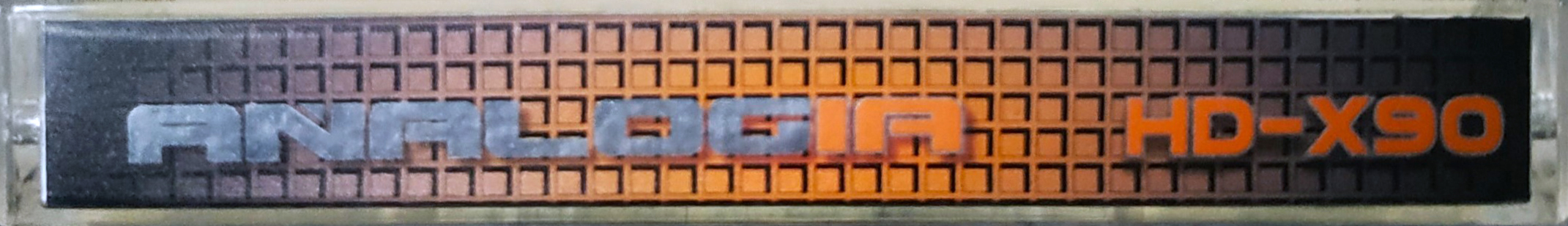 Compact Cassette Analogia HD-X 90 Type I Normal Russia