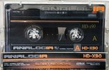 Compact Cassette Analogia HD-X 90 Type I Normal Russia