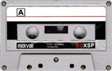Compact Cassette Maxvall XSP 60 Type I Normal Latin America
