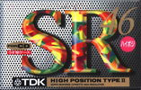 Compact Cassette TDK SR 46 "SR-46F" Type II Chrome 1994 Japan