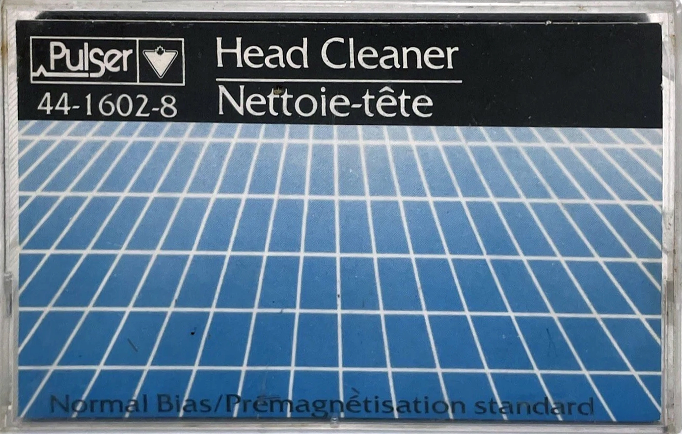 Compact Cassette Pulser Cleaning Cassette 1985 Canada