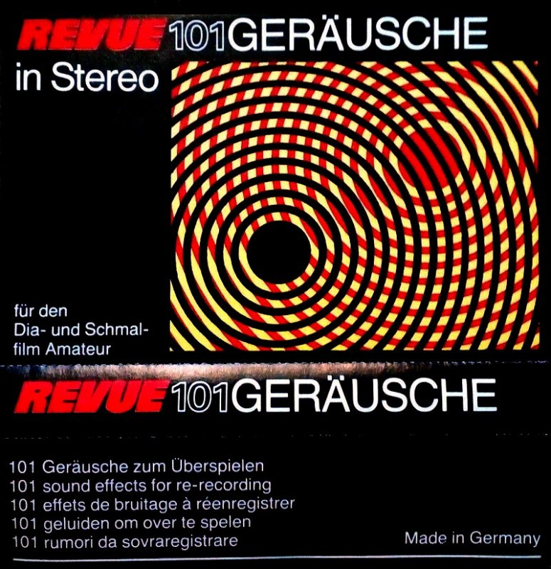 Compact Cassette Revue "101 Gerausche" Type I Normal Germany