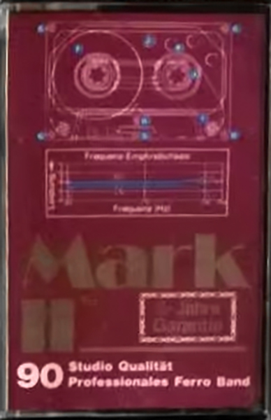 Compact Cassette Mark II Studio Quality 90 Type I Normal 1980 Europe