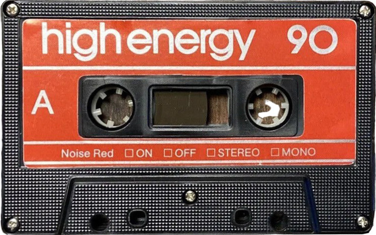 Compact Cassette Silver Sound High Energy 90 Type I Normal 1987 Germany