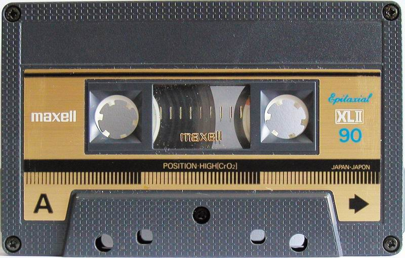 Compact Cassette Maxell XLII 90 Type II Chrome 1985 Europe