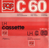 Compact Cassette Pop 60 "LH" Type I Normal 1977 Unknown Country
