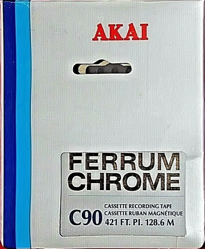 Blister Akai Canada 90 Type III Ferro Chrome 1979 Canada