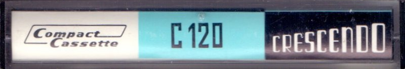 Compact Cassette Crescendo 120 Type I Normal 1974 Hong Kong