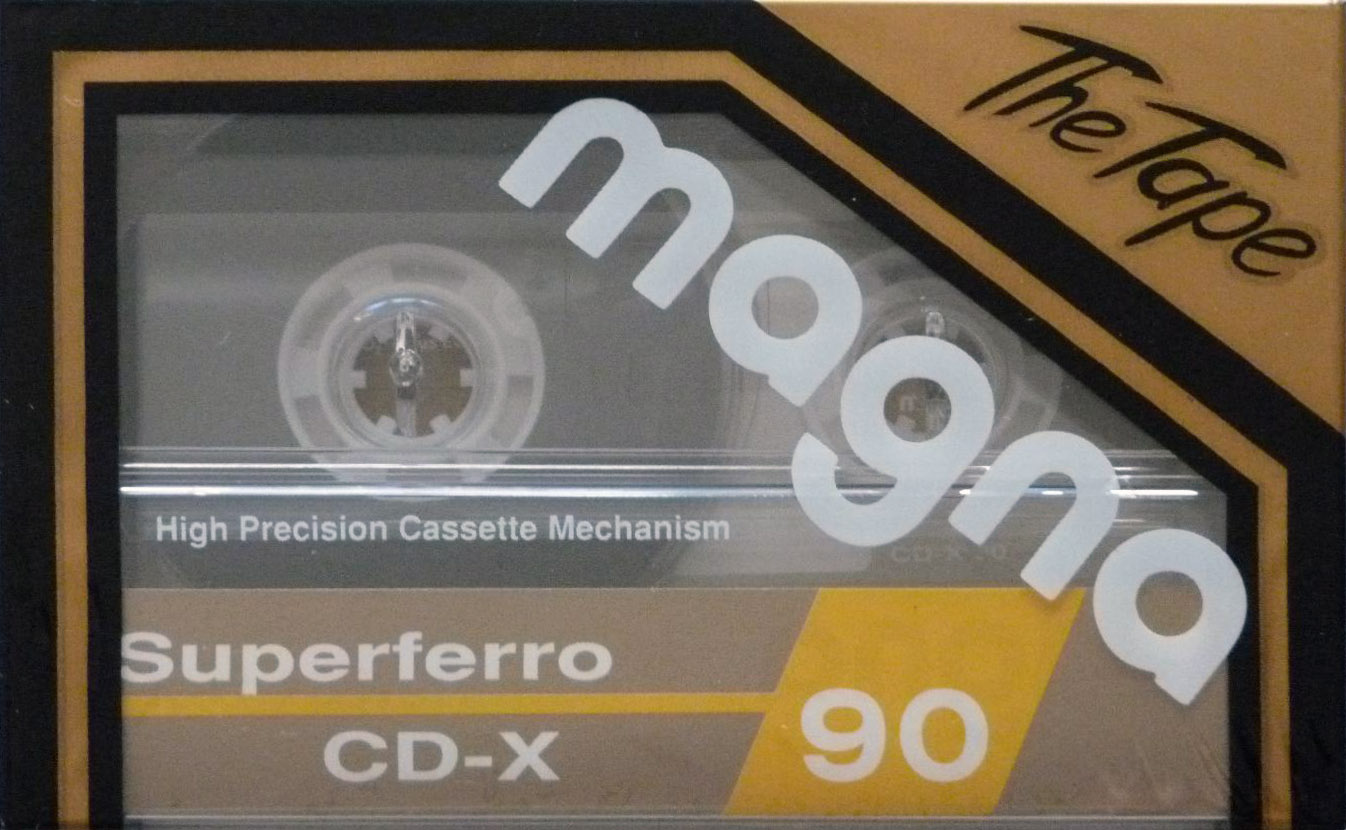 Compact Cassette Magna CD-X 90 Type I Normal 1990 Europe