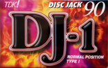Compact Cassette TDK DJ1 Disc Jack 90 "DJ1-90N" Type I Normal 1996 Japan