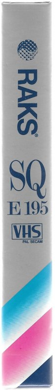VHS, Video Home System RAKS SQ 195 Type I Normal 1985 Europe