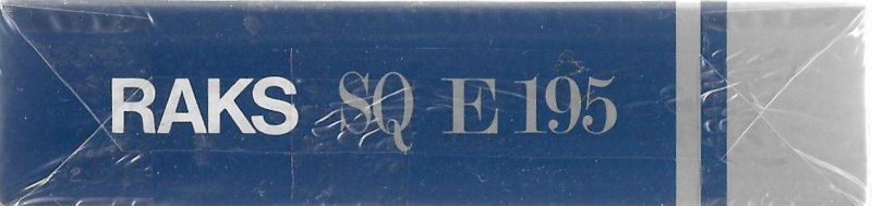 VHS, Video Home System RAKS SQ 195 Type I Normal 1985 Europe