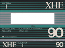 Compact Cassette Audio Magnetics XHE Ultra 1 90 Type I Normal 1982 Canada