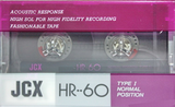 Compact Cassette JCX 60 Type I Normal Japan