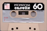 Compact Cassette International 60 Type I Normal 1975 Hong Kong