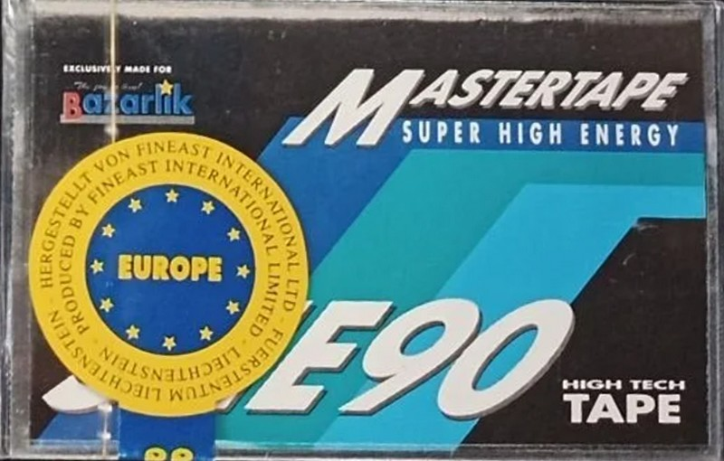 Compact Cassette Mastertape 90 "SHE" Type I Normal Europe
