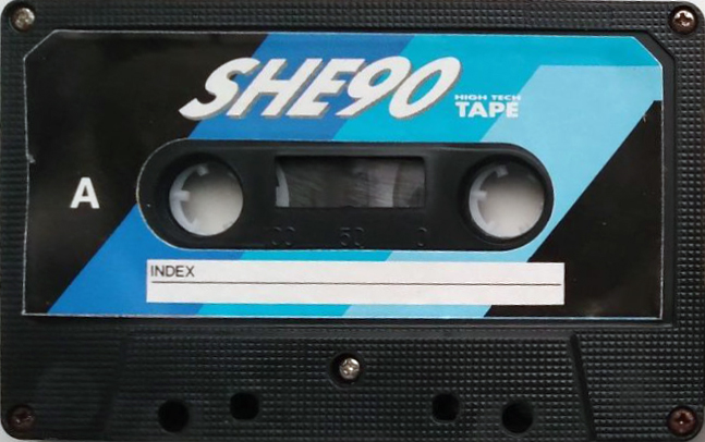 Compact Cassette Mastertape 90 "SHE" Type I Normal Europe