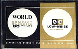 Compact Cassette World 60 Type I Normal 1972 Worldwide