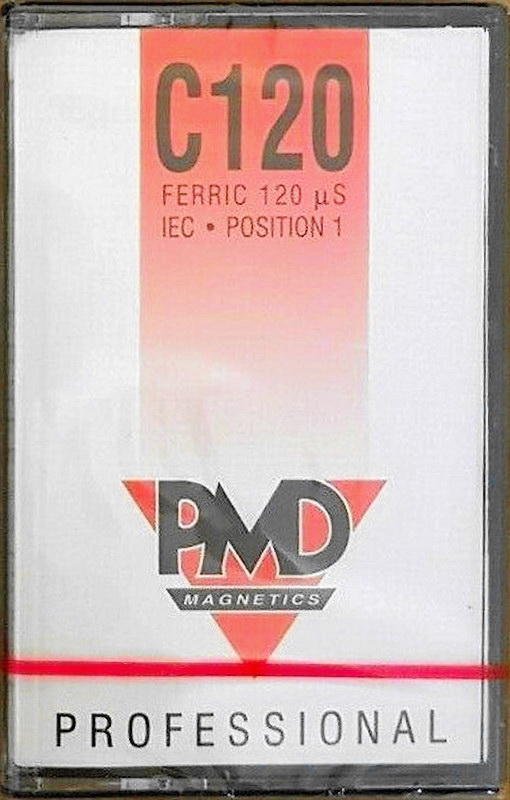 Compact Cassette PMD Professional 120 Type I Normal 1993 UK