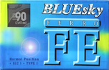 Compact Cassette BLUESky FE 90 Type I Normal Europe