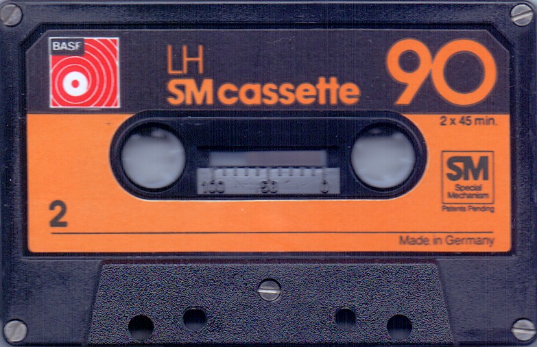 Compact Cassette BASF LH 90 Type I Normal 1976 Europe
