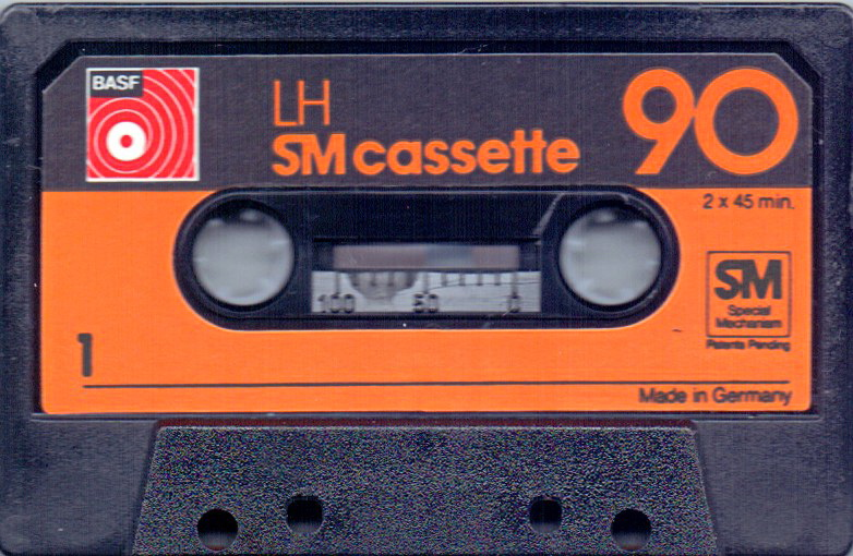 Compact Cassette BASF LH 90 Type I Normal 1976 Europe