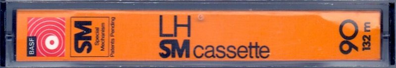 Compact Cassette BASF LH 90 Type I Normal 1976 Europe