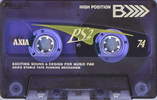Compact Cassette AXIA PS-II / PS-2 74 "PS2K 74" Type II Chrome 1998 Japan