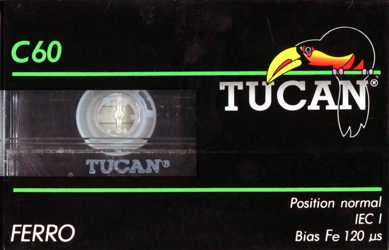 Compact Cassette Tucan 60 Type I Normal 1993 Germany