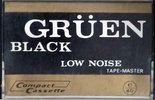 Compact Cassette Gruen 60 "Black" Type I Normal Italy