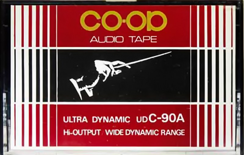 Compact Cassette CO-OP UD 90 Type I Normal 1977 Japan
