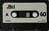 Compact Cassette Bella Musica 60 Type I Normal 1978 Germany