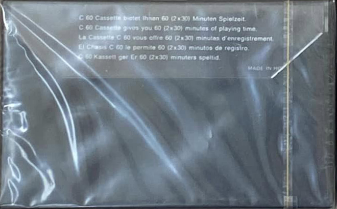 Compact Cassette Audiotech 60 Type I Normal Worldwide