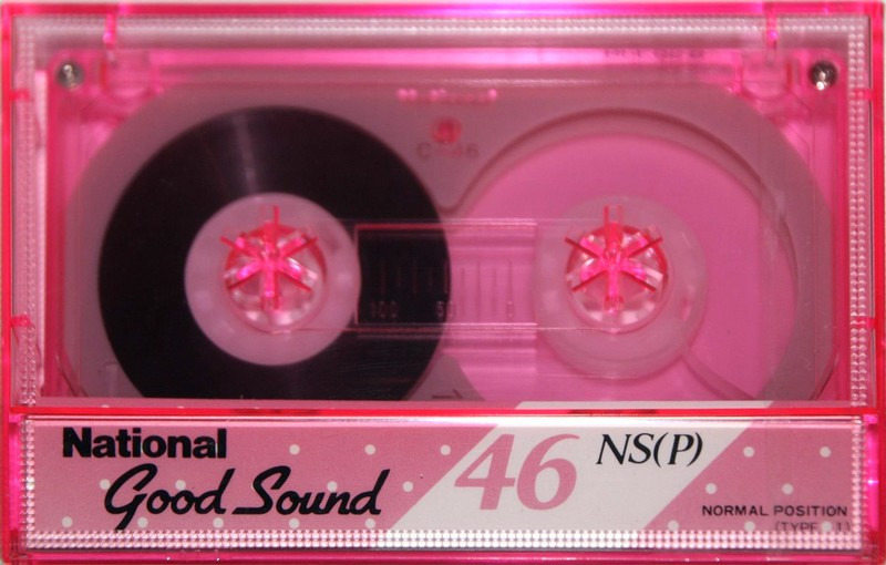 Compact Cassette National NS 46 "RT-46NS (P)" Type I Normal 1985 Japan