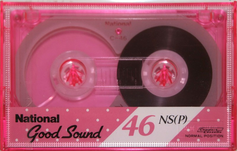 Compact Cassette National NS 46 "RT-46NS (P)" Type I Normal 1985 Japan