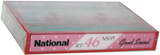 Compact Cassette National NS 46 "RT-46NS (P)" Type I Normal 1985 Japan