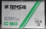 Compact Cassette Tensai TD N 3 90 Type I Normal 1981 Europe