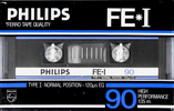 Compact Cassette Philips FE-I 90 Type I Normal 1985 Europe