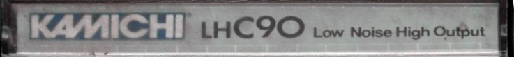 Compact Cassette Kamichi LH 90 Type I Normal Canada