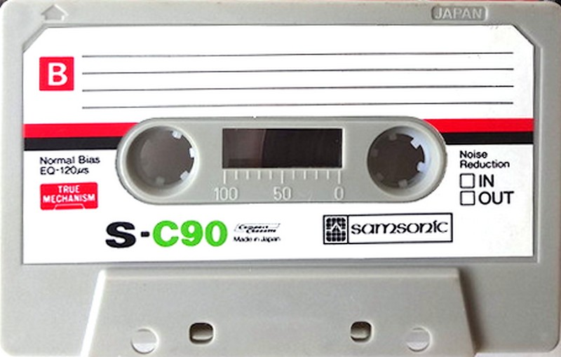 Compact Cassette Samsonic 90 Type I Normal 1980 Japan