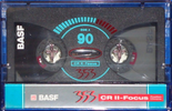 Compact Cassette BASF CR II-Focus 90 Type II Chrome 1994 Europe