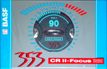 Compact Cassette BASF CR II-Focus 90 Type II Chrome 1994 Europe