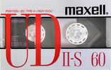 Compact Cassette Maxell UDII-S 60 Type II Chrome 1986 Europe