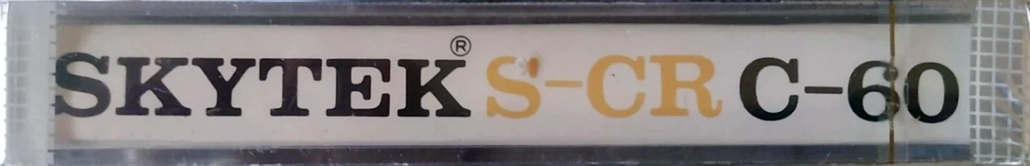 Compact Cassette Skytek S-CR 60 Type II Chrome 1984 Europe