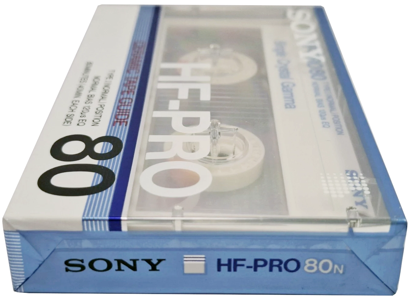 Compact Cassette Sony HF-Pro 80 "HF-PRO 80N" Type I Normal 1986 Japan