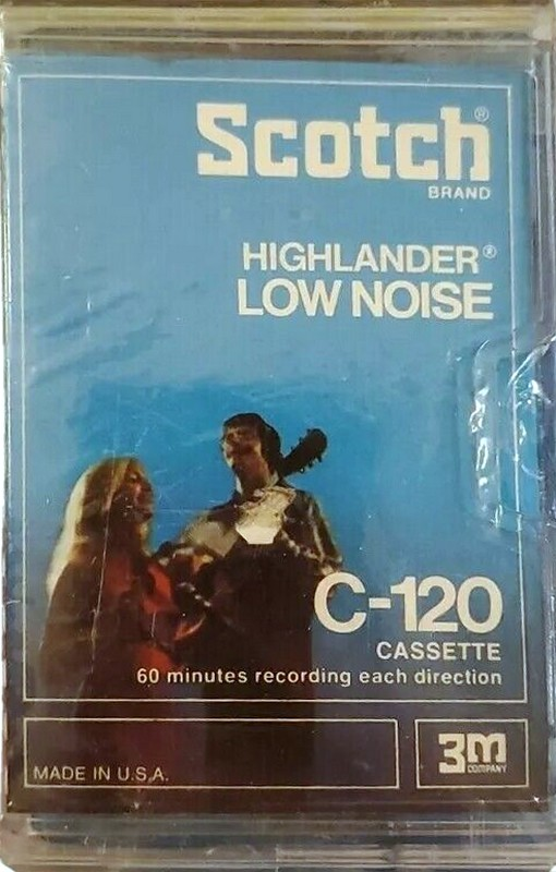 Compact Cassette Scotch Highlander 120 Type I Normal 1973 USA