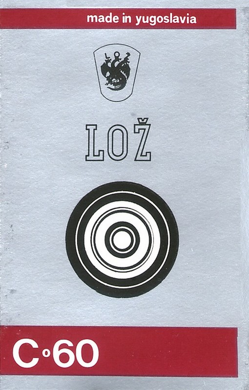 Compact Cassette Lož 60 "Kovinoplastica" Type I Normal Yugoslavia