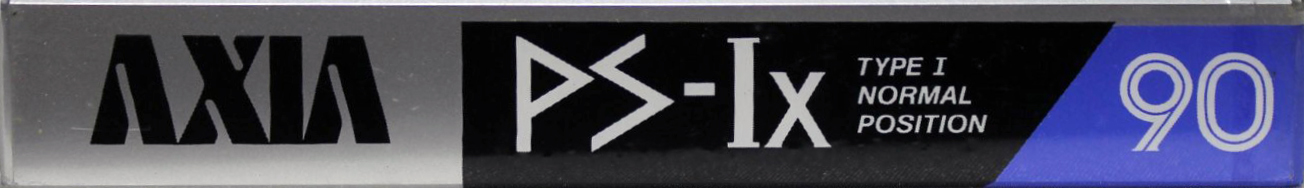 Compact Cassette AXIA PS-Ix 90 Type I Normal 1988 Japan